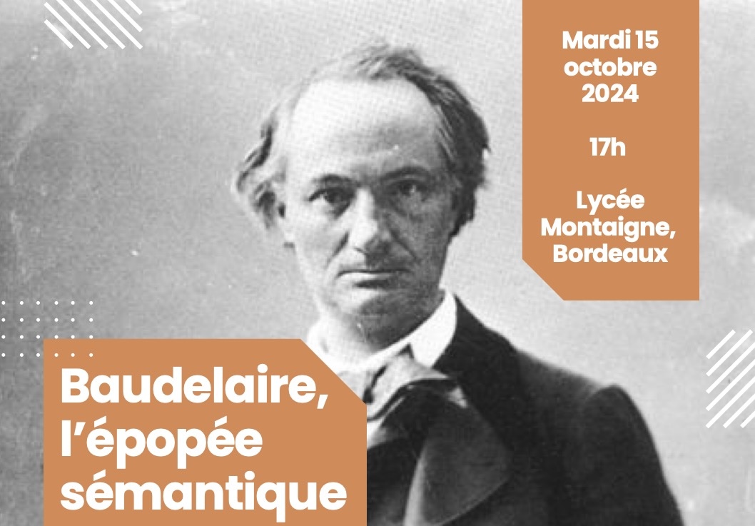 Baudelaire, l'épopée sémantique