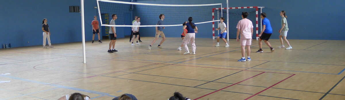 Tournoi de volley en MPSI1