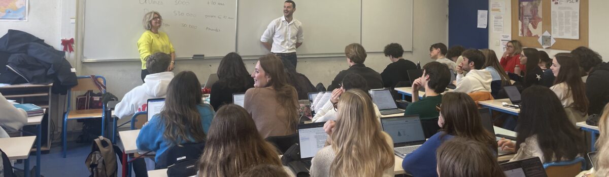 Rencontre avec deux magistrats